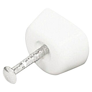 Stabilit Soporte para estantes (An x Al: 14,5 x 12 mm, Blanco)