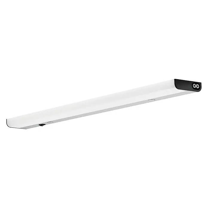 Osram Linear LED-Unterbauleuchte LED Flat - 6 W, Länge: 370 mm, Warmweiß - Die LED Unterbauleuchte in Weiß sorgt für eine tolle Ausleuchtung. Ideal für Küche, Büro oder Werkstatt und schafft eine angenehme Arbeitsatmosphäre.