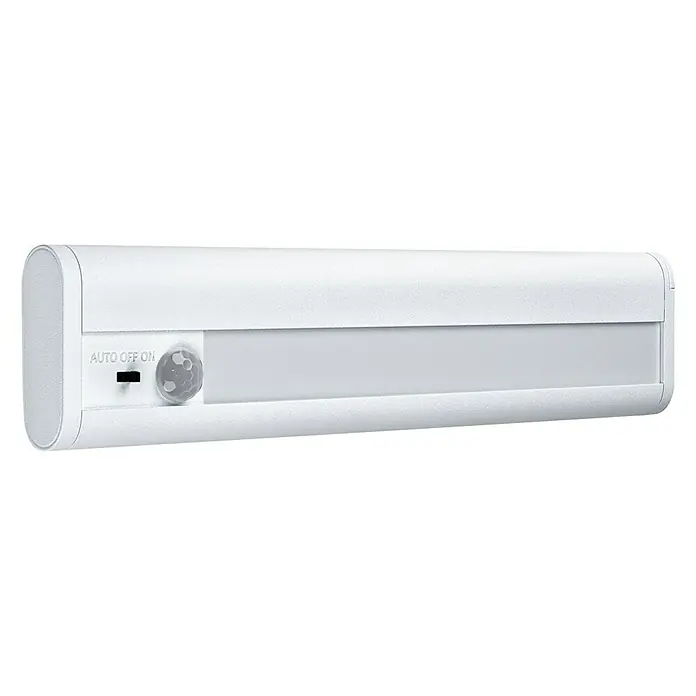 Ledvance LED-Unterbauleuchte Mobile - 1,9 W, Bewegungssensor, L x B x H: 21,4 x 4,8 x 1,8 cm, Weiß - Eine weiße LED-Leuchte mit Bewegungssensor für den Innenbereich, ideal für Schränke und dunkle Ecken. Energiesparend und einfach zu installieren.