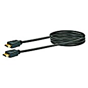 Schwaiger HDMI-kabel (1,5 m, Zakriljeno, Pozlaćeni kontakti)
