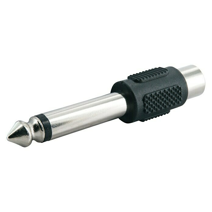 Schwaiger Audio-Adapter (Klinkenstecker 6,3 mm, Cinch-Kupplung)