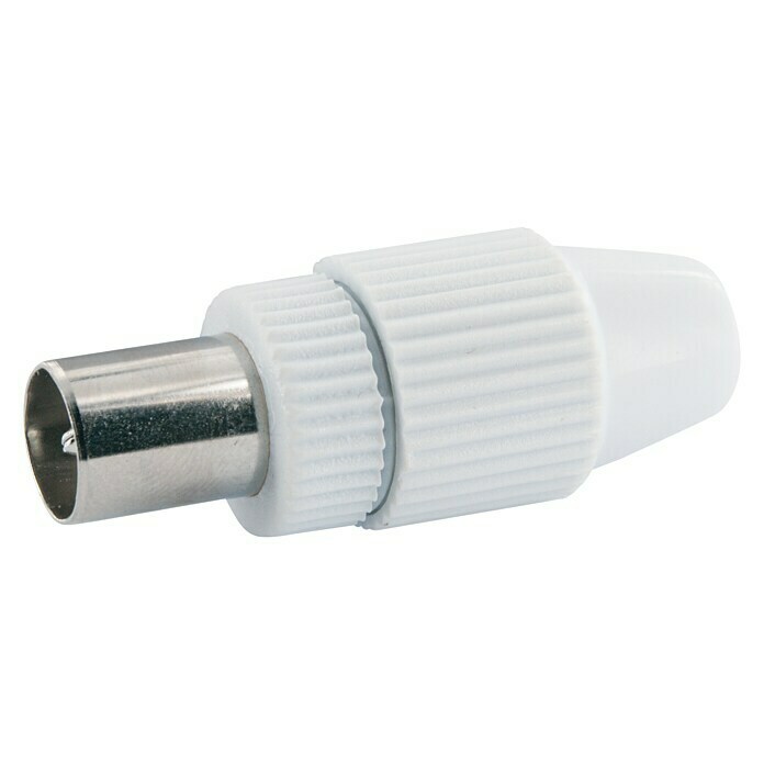 Schwaiger Koax-Stecker QuickFixKunststoff, IEC-Stecker, 4 Stk. Front View