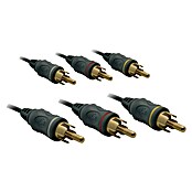 Metronic Cable RCA (Clavija RCA, 5 m)