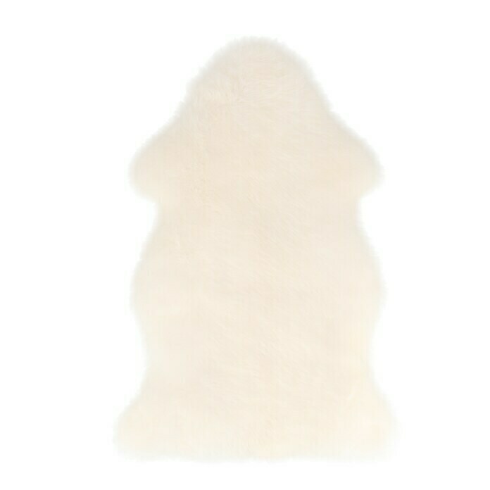 Dekorativna janjeća koža (Bijelo, Duljina: 90 cm)