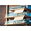 SmartSun Toldo para balcón Urban (Beige arena, Ancho: 3 m, Caída: 2,45 m)