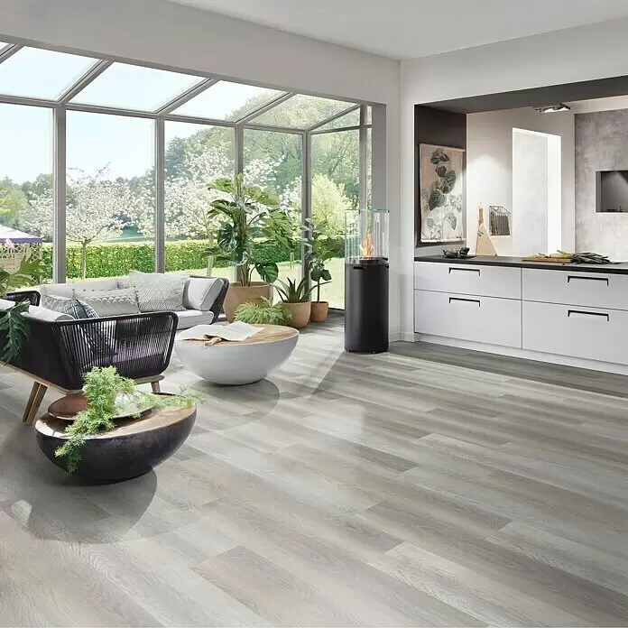 Vinylbodenmuster Strong SPC Hexenberg - 280 x 160 x 3,8 mm, Landhausdiele - Stimmungsaufnahme