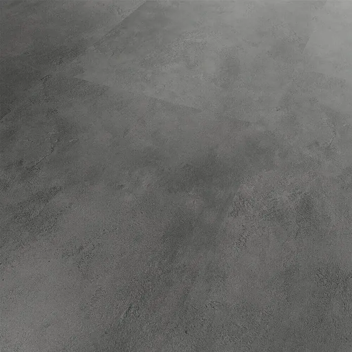 Vinylboden Strong SPC - Travertin Cannstatt, Fliese, 935 x 465 x 6,5 mm - Grauer Steinboden mit subtiler Textur. Perfekt für moderne Räume. Robuste und elegante Oberfläche für ein zeitloses Design.