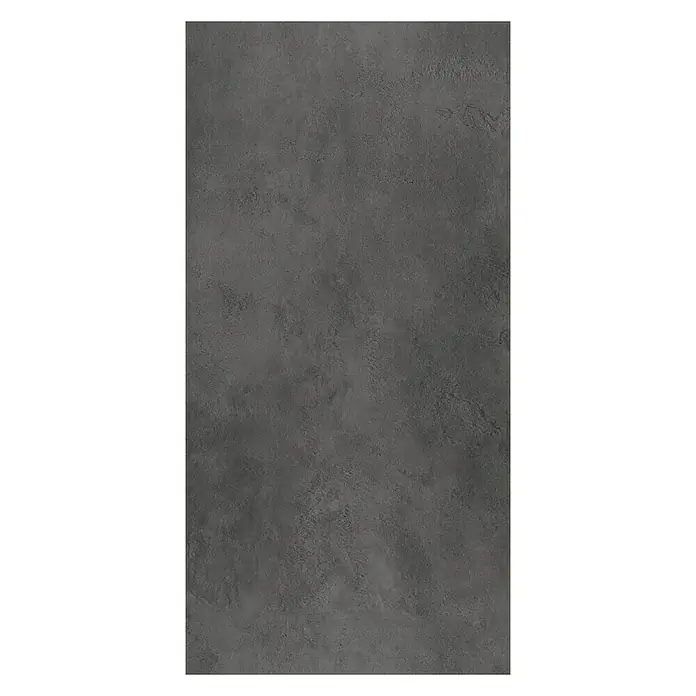 Vinylboden Strong SPC - Travertin Cannstatt, Fliese, 935 x 465 x 6,5 mm - Eine elegante, graue Wandfliese mit matter Textur, ideal für moderne Badezimmer oder Küchen. Robuste Oberfläche und stilvolles Design.