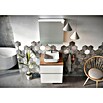 Riva Look Waschtischplatte (46 x 60 x 2,8 cm, Eiche Nachbildung)