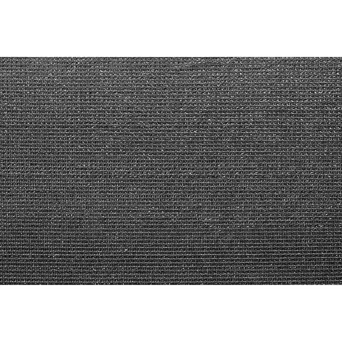 Sichtschutzmatte Classic - 2.500 x 150 cm, Kunststoff, Anthrazit - Schwarzes Netzgewebe mit feiner Struktur. Das Material ist dicht gewebt und ideal für Sichtschutz oder Beschattung im Garten oder auf dem Balkon.