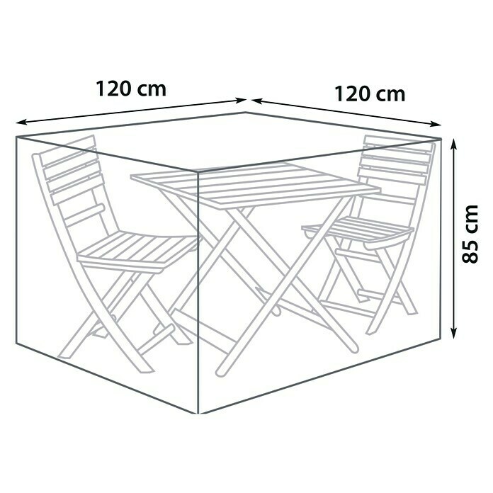 sunfun Copertura di protezione per set di mobili da giardino