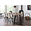 Pur Iternal Black Edition Tischbein (800 x 150 x 723 mm, Schwarz, U-Form, 2 Stk.)