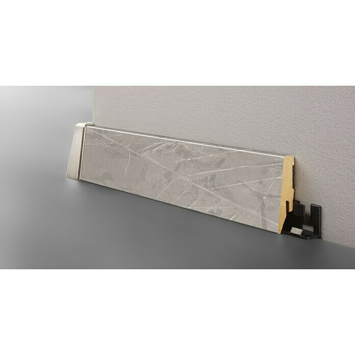 LOGOCLIC Plint (2,6 m x 18 mm x 58 mm, Recht)