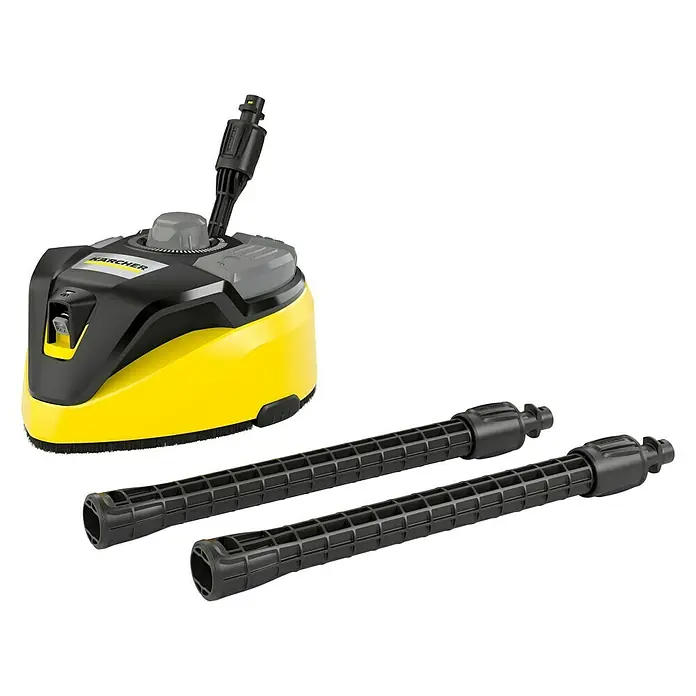 Kärcher Flächenreiniger T 7 Plus T-Racer - 3 -tlg., Passend für: Kärcher Hochdruckreiniger K4 - K7 - Kärcher Flächenreiniger mit zwei Verlängerungslanzen für eine effiziente und komfortable Reinigung großer Flächen im Außenbereich.