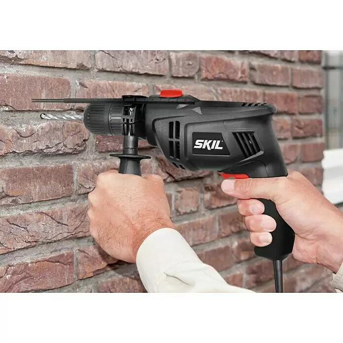 Skil Schlagbohrmaschine 1020 AA - 550 W, Schnellspannbohrfutter - Anwendungsbeispiel