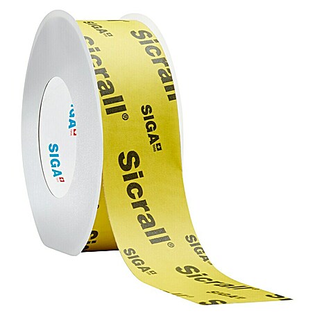Siga Klebeband Sicrall 60 (40 m x 60 mm, Spezialpapier verstärkt)