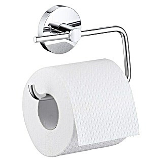 Hansgrohe Logis Toilettenpapierhalter (Ohne Deckel, Chrom, Glänzend)