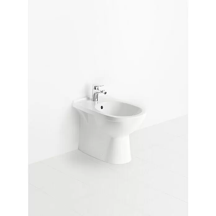 Villeroy & Boch O.novo Stand-Bidet - 36 x 56 cm, Weiß, Keramik, Mit schmutzabweisender Glasur - Stimmungsaufnahme