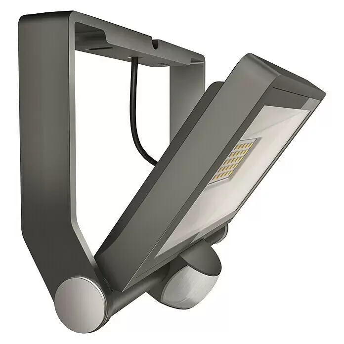 Steinel LED-Sensor-Außenwandstrahler XLED ONE S anthrazit - 18,6 W, L x B x H: 20,2 x 22,9 x 19,5 cm, Anthrazit, IP44 - Detailaufnahme