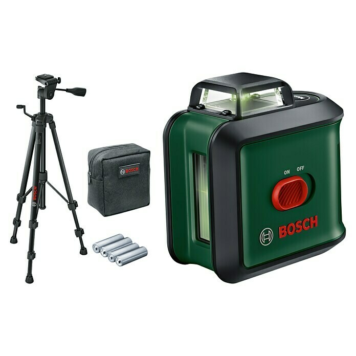 Bosch Universal Kreuzlinienlaser Level 360Max. Arbeitsbereich: 12 m, 7 -tlg. Front View