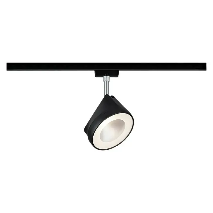 Paulmann URail LED-Spot Arena - 14 W, Schwarz, Chrom, Warmweiß - Elegante schwarze Schienenleuchte mit modernem Design. Die Lampe bietet stilvolle Beleuchtung für jeden Raum und sorgt für ein angenehmes Licht.