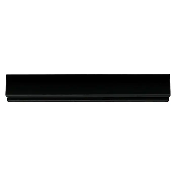Paulmann URail Schiene - 10 cm, Metall, Schwarz - Schwarze Lichtleiste, ideal für moderne Beleuchtungslösungen. Schlichtes Design, das sich gut in verschiedene Einrichtungsstile einfügt.