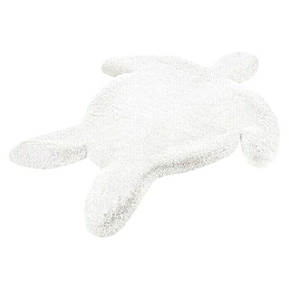 Kayoom Kids Kunstfell Schildkröte (Weiß, 90 x 68 cm, 100 % Polyester)