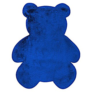Kayoom Kids Kunstfell Teddy (Blau, 90 x 73 cm, 100 % Polyester)