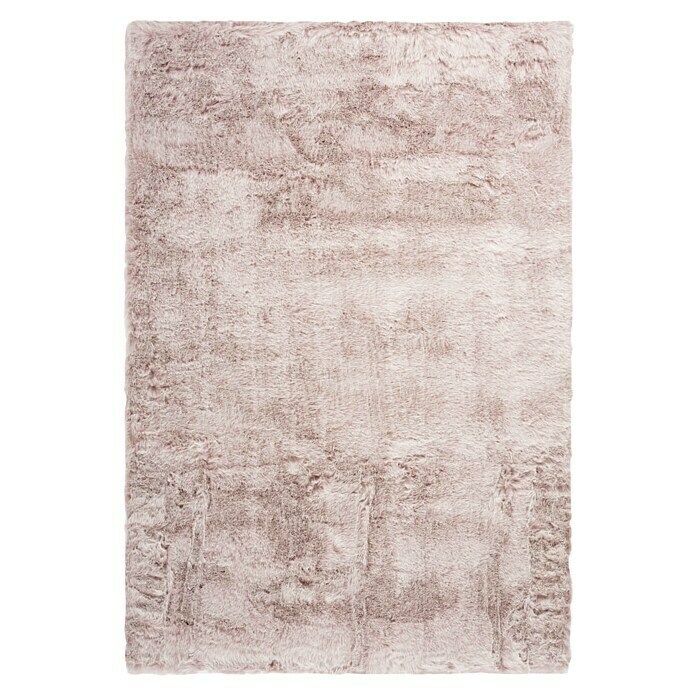 Kayoom Hochflorteppich (Puderrosa, 230 x 160 cm)
