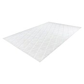 Kayoom Hochflorteppich Vivica 225 (Weiß, 150 x 80 cm, 100 % Polyester)