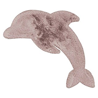 Kayoom Kids Deko-Kunstfell Delfin (Rosa, 90 x 64 cm, 100 % Polyester)