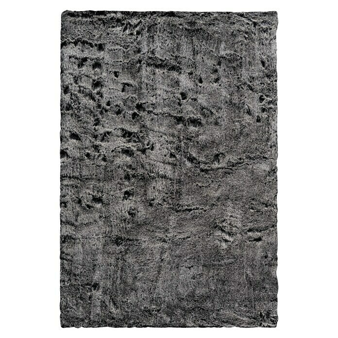 Kayoom Hochflorteppich Tender (Anthrazit, 230 x 160 cm, 85 % Acrylic, 15 % Polyester)