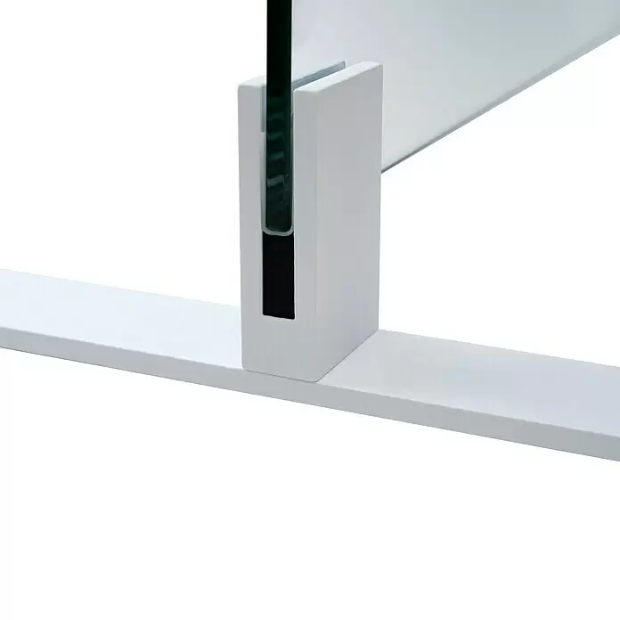 Room Plaza Abstands-Set - 40 x 25 x 8 mm, Passend für: Room Plaza Standfuß & Thekenhalter aus Aluminium - Detailaufnahme