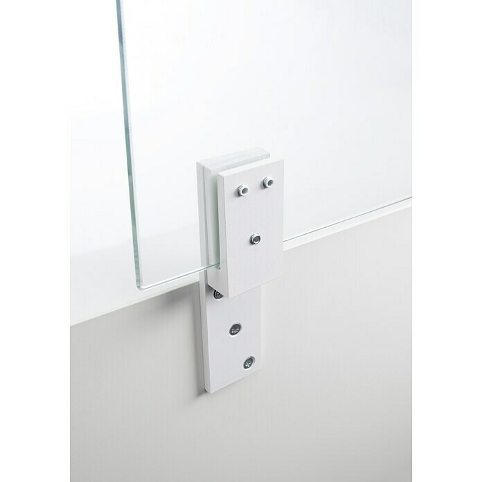 Room Plaza Thekenhalter (150 x 40 mm, Weiß, Passend für: Room Plaza Hygieneschutzglas)