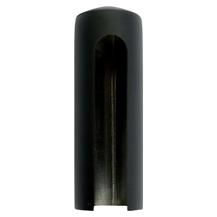 Diamond Doors Black Edition Überschubhülse - L x B x H: 50 x 20 x 25,9 mm - Schwarzer Mundharmonika-Schieber mit länglichem Ausschnitt für eine einfache Klangvariation beim Spielen.