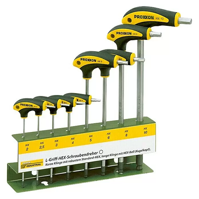 Proxxon Stiftschlüssel mit L-Griff - 4 mm, Spezialstahl