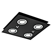 Eglo LED-Deckenleuchte (4 x 3 W, Schwarz)