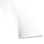 Kantoflex Perfil angular (1.000 x 15 x 15 mm, Espesor: 1 mm, PVC, Blanco)
