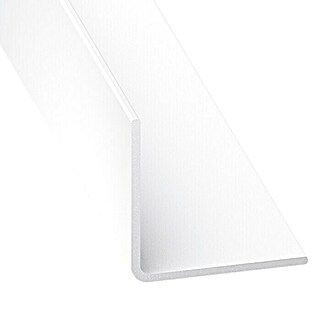 Kantoflex Winkelprofil (1 000 x 10 x 10 mm, Stärke: 1 mm, PVC, Weiß)