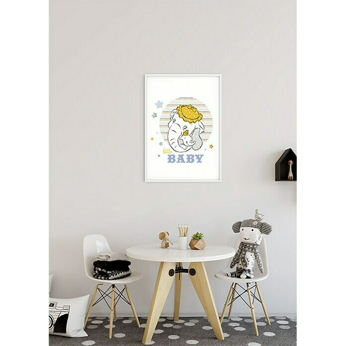 Komar Disney Edition 4 Wandbild Dumbo Little Baby (40 x 50 cm, Vlies)