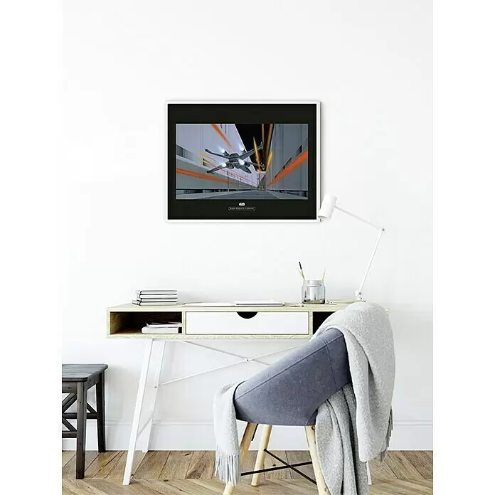 Komar Star Wars Poster RMQ Death Star Trench - Star Wars, B x H: 70 x 50 cm - Stimmungsaufnahme