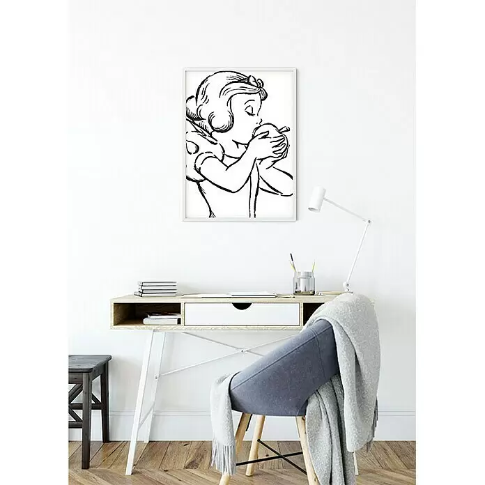 Komar Disney Edition 4 Poster Snow White Apple Bite - Disney, B x H: 50 x 70 cm - Stimmungsaufnahme