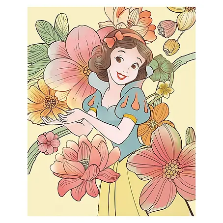 Komar Disney Edition 4 Poster Snow White Flowers