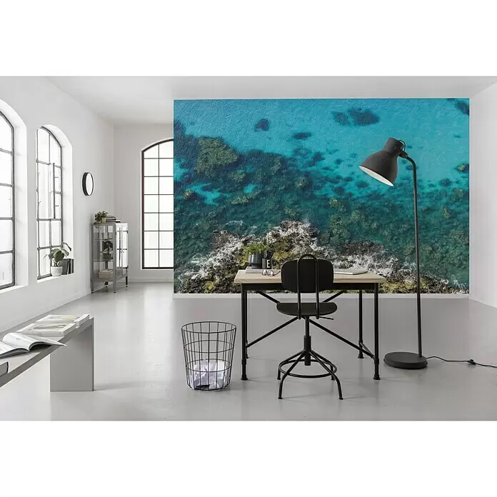Komar Stefan Hefele Edition 2 Fototapete Bright Blue - 9 -tlg., B x H: 450 x 280 cm, Vlies - Stimmungsaufnahme