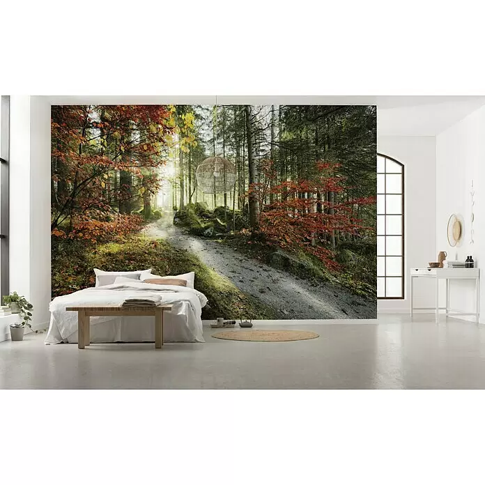 Komar Stefan Hefele Edition 2 Fototapete Feuerzungen - 9 -tlg., B x H: 450 x 280 cm, Vlies - Stimmungsaufnahme
