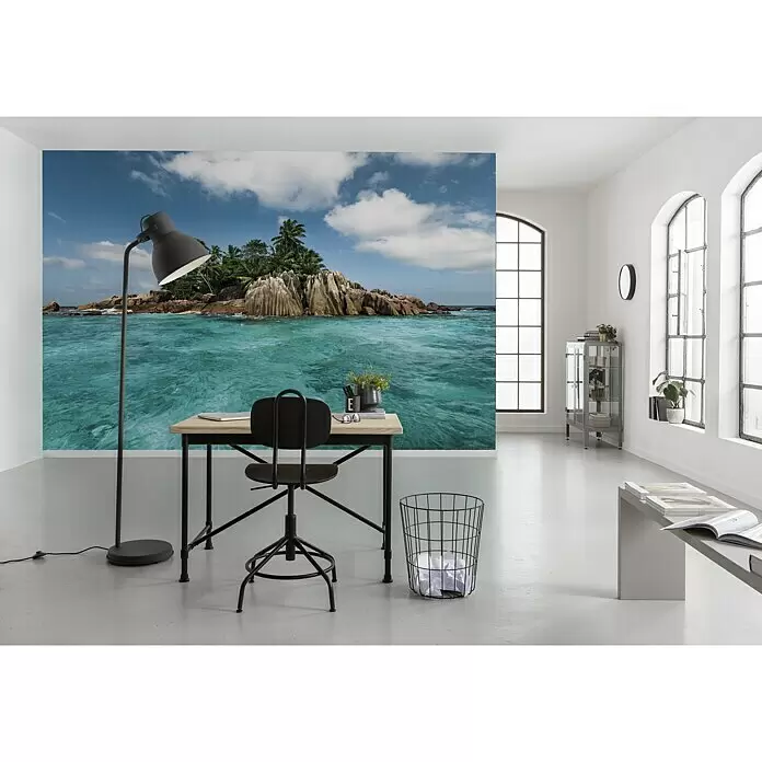 Komar Stefan Hefele Edition 2 Fototapete Schatzinsel - 9 -tlg., B x H: 450 x 280 cm, Vlies - Stimmungsaufnahme