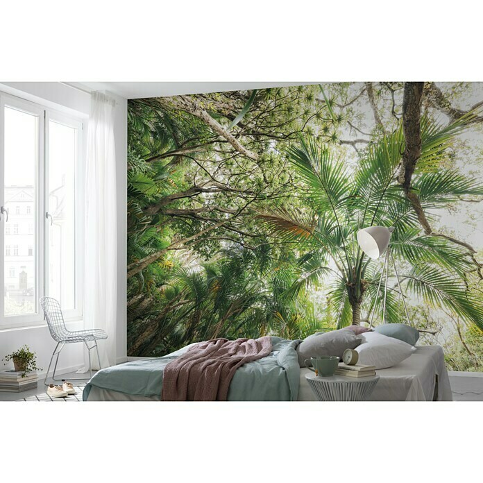 Komar Stefan Hefele Edition 2 Fototapete Touch the Jungle (9-tlg., 450 x 280 cm, Vlies)