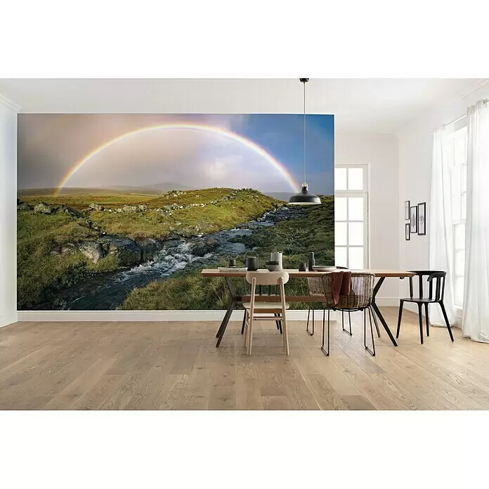 Komar Stefan Hefele Edition 2 Fototapete Coloured Faeroer - 9 -tlg., B x H: 450 x 280 cm, Vlies - Stimmungsaufnahme