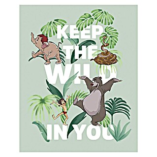 Komar Disney Edition 4 Poster Jungle Book Keep the Wild (Disney, B x H: 50 x 70 cm)