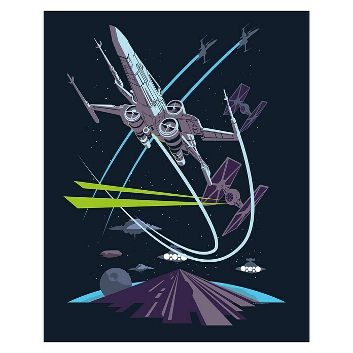 Komar Star Wars Wandbild (50 x 70 cm, Vlies)